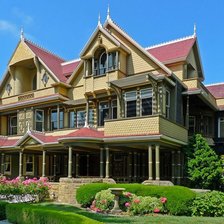 Схема вышивки «серия "дома"»