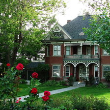 Схема вышивки «серия "дома"»