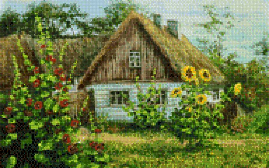 лето в деревне - лето.природа.деревня. - предпросмотр