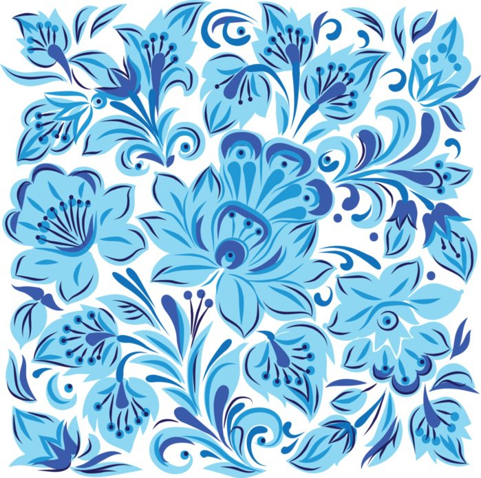 Гжель I - оригинал