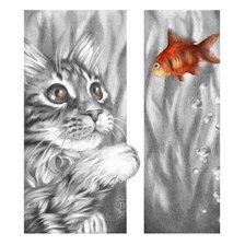 Схема вышивки «Cat»