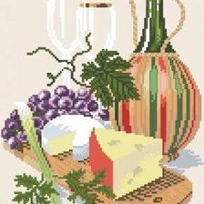 Схема вышивки «вино2»