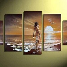 Схема вышивки «закат на море»