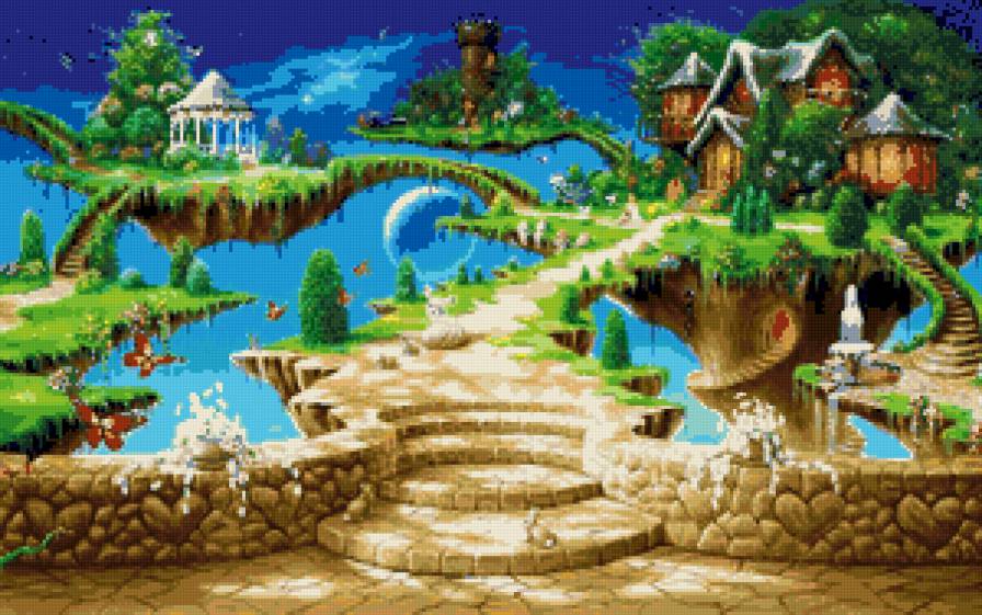 волшебный мир - фэнтези - предпросмотр