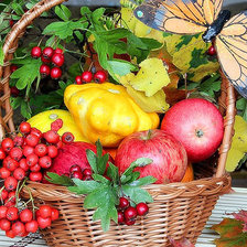 Схема вышивки «осенний натюрморт»