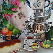 Схема вышивки «ждем гостей»