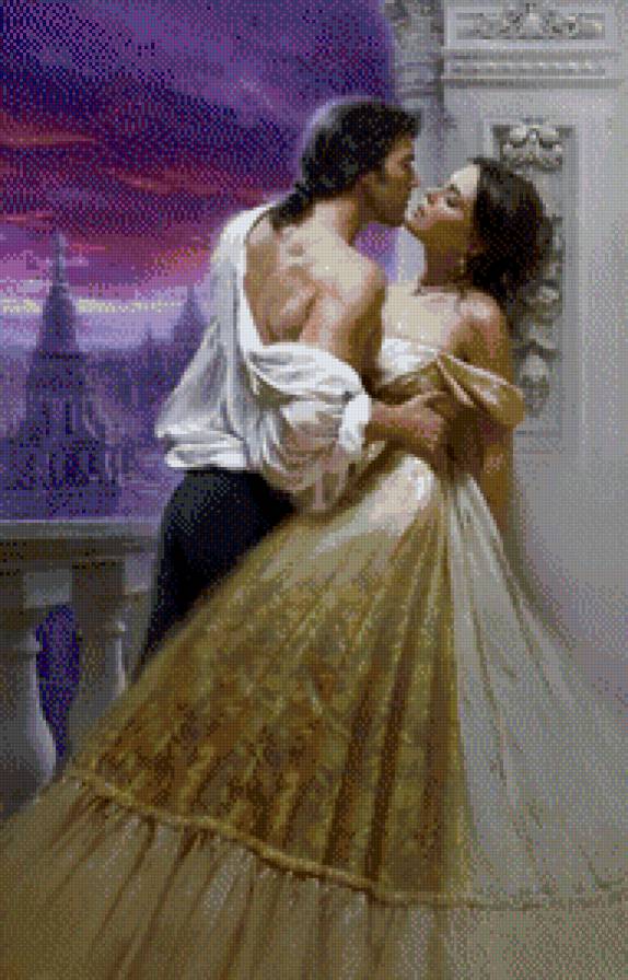 Пара - страсть, поцелуй, любовь - предпросмотр