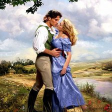 Схема вышивки «Пара»