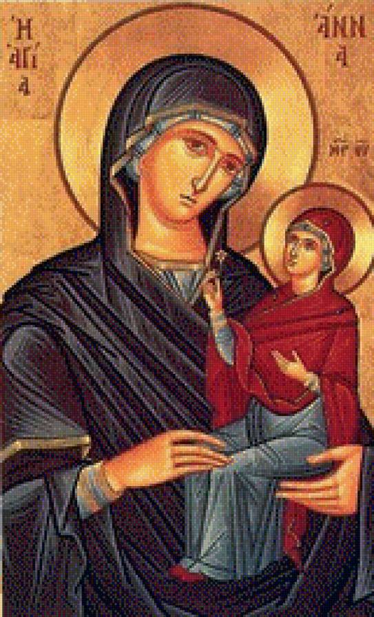 свята Анна - релігія, ікона - предпросмотр