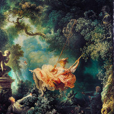 Схема вышивки «columpio»