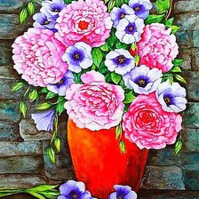 Схема вышивки «Букет»