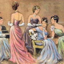 Схема вышивки «вечеринка»