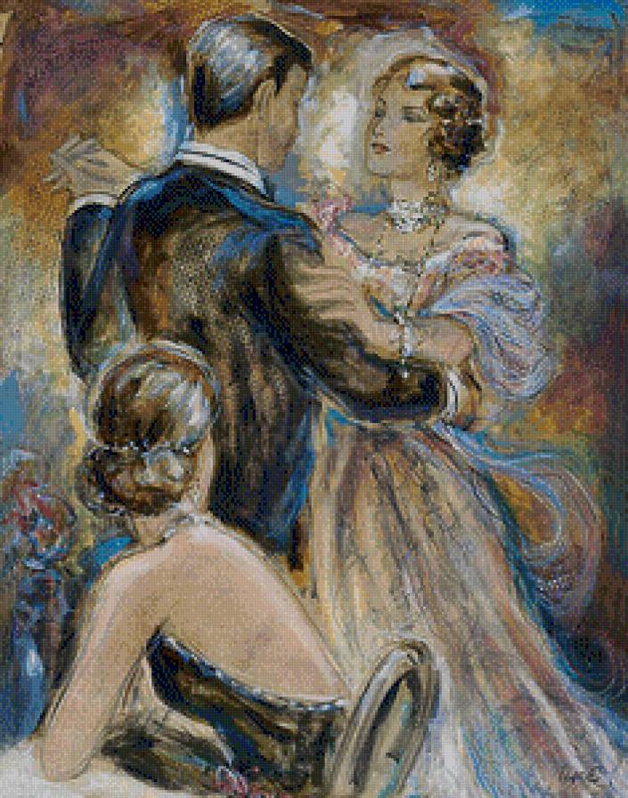 танец - пара, танец, люди, двое - предпросмотр