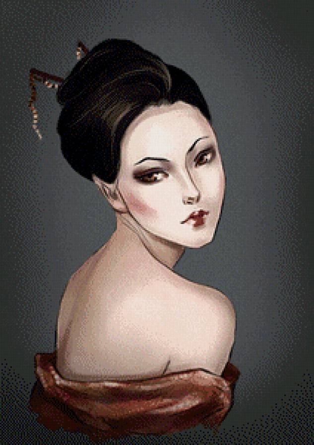 Азиатка - азия, девушка, красавица - предпросмотр