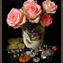 Схема вышивки «Розы»