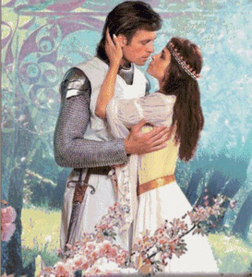 В белых тонах - страсть, любовь, поцелуй - предпросмотр