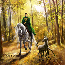 Схема вышивки «Прогулка»