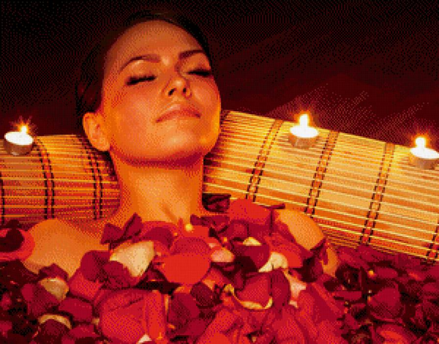 Романтика - она лепестки, девушка - предпросмотр