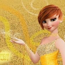 Схема вышивки «Эльза в песках»