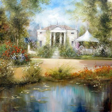 Схема вышивки «жаркий летний полдень»