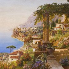 Схема вышивки «южное побережье»