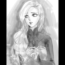 Схема вышивки «Эльза(графити)»