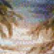 Предпросмотр схемы вышивки «вечерний парк» (№632442)