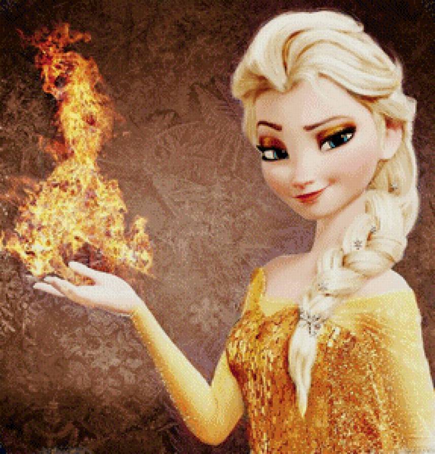 Огненная Эльза - предпросмотр