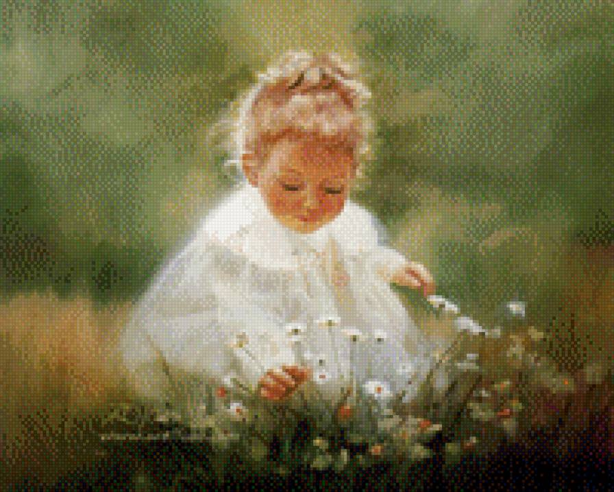 девочка - дети, лето - предпросмотр