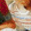 Предпросмотр схемы вышивки «поцелуй» (№632601)