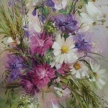 Схема вышивки «Букет»