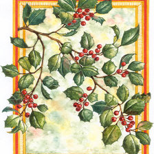 Схема вышивки «ветка»