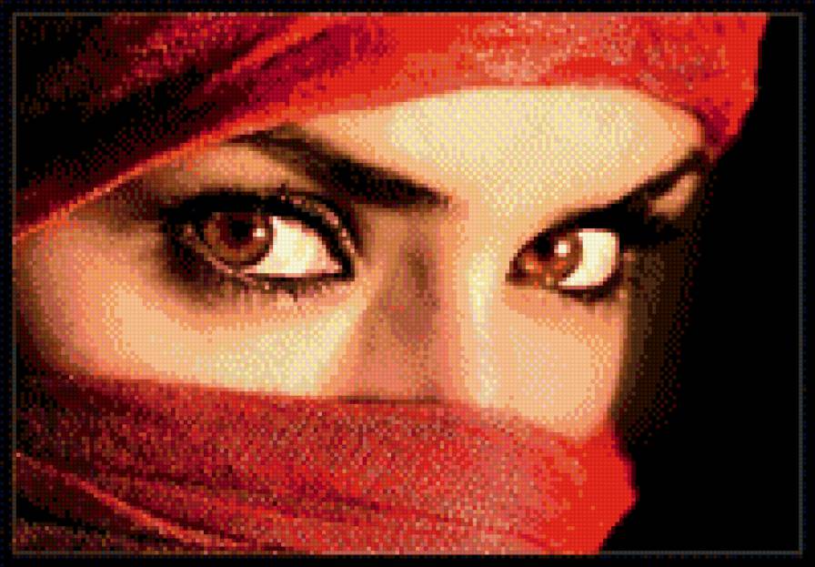 Шахидка - глаза, взгляд - предпросмотр