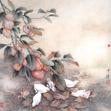 Схема вышивки «японский мотив»