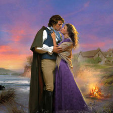 Схема вышивки «Свидание на закате»