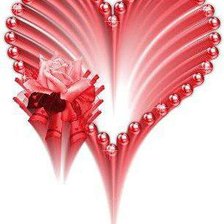 Схема вышивки «сердечное признание»