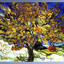 Схема вышивки «Ван Гог. Тутовое дерево»