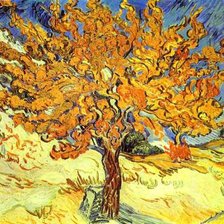 Схема вышивки «Ван Гог. Тутовое дерево-2»