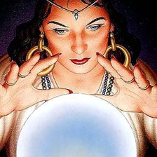 Схема вышивки «Магический шар»