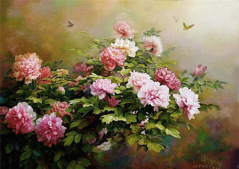 Jiang ZongqiangßPeonie - peonie - оригинал