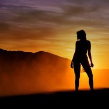 Схема вышивки «Силуэт»