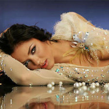 очаровательная модель