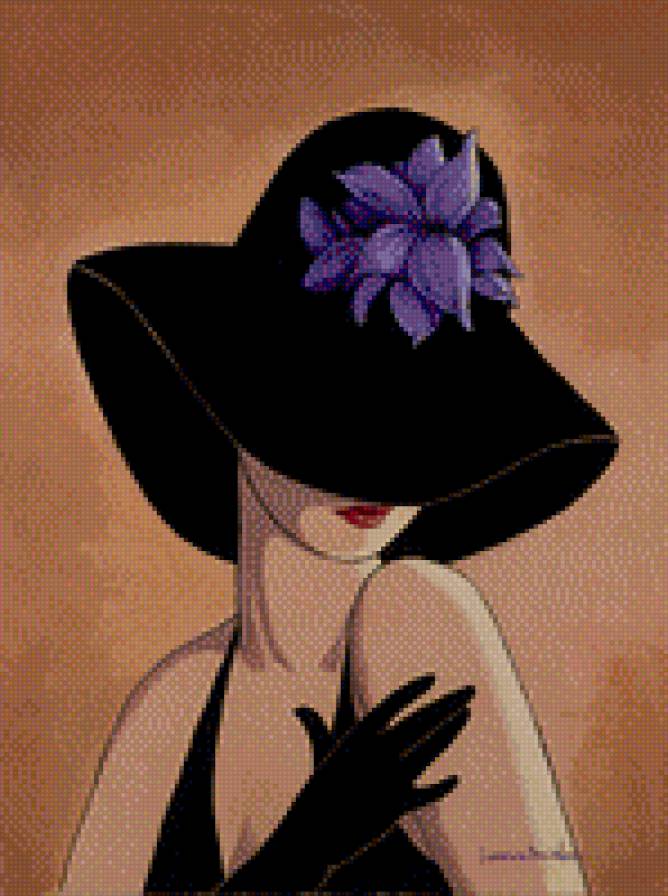 картина - красота.загадка, девушка - предпросмотр