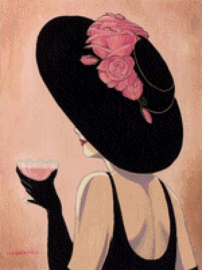 картина - девушка, красота.загадка - предпросмотр