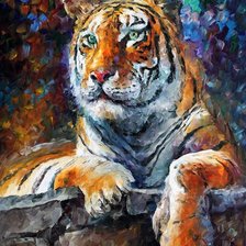 Схема вышивки «L. Afremow - tygrys»