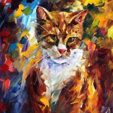 Схема вышивки «L. Afremow - kotek»