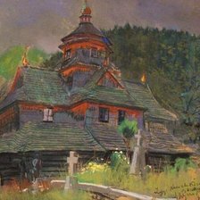 Схема вышивки «cerkiew»