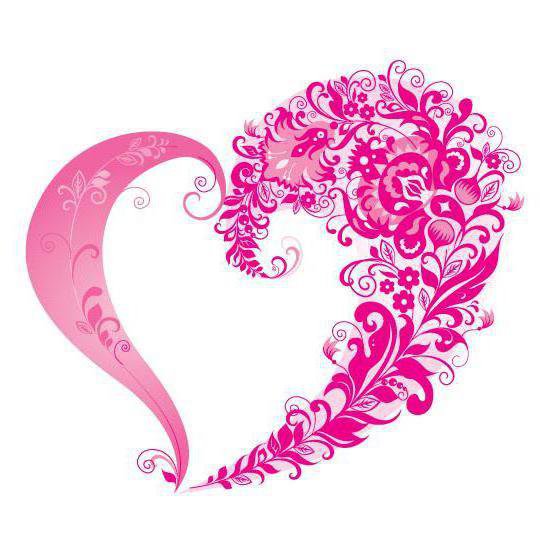 кружева любви - сердце - оригинал