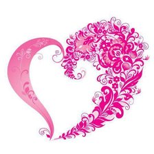 Схема вышивки «кружева любви»