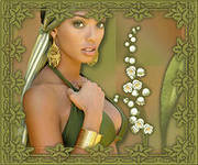 Схема вышивки «ВОСТОЧНАЯ ДЕВУШКА»